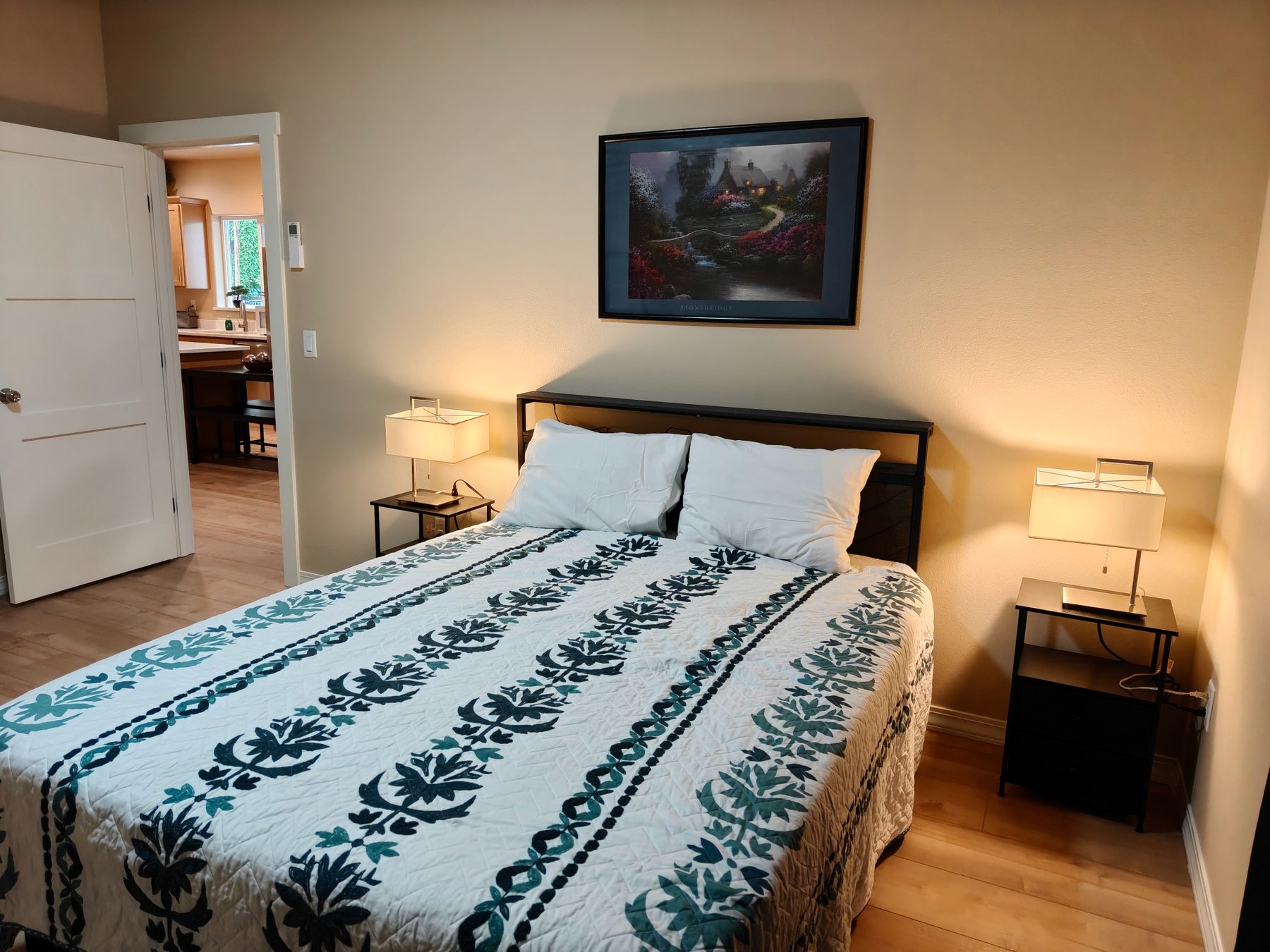 Furnished bedroom
