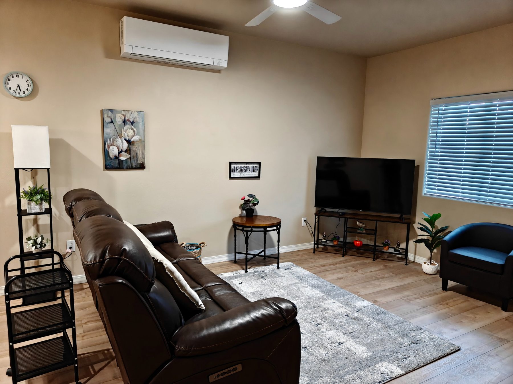 Living room with TV