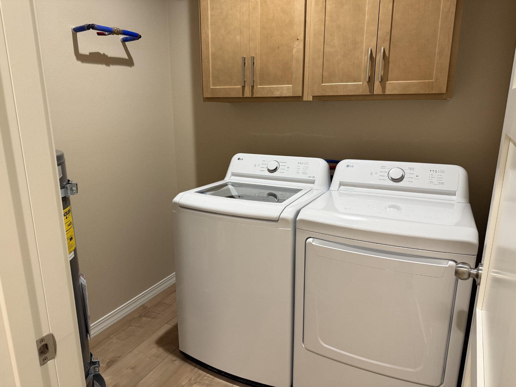Washer and dryer